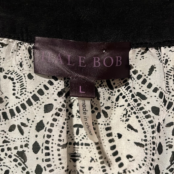 Hale Bob Silk Blouse Size Large - Picture 5 of 8